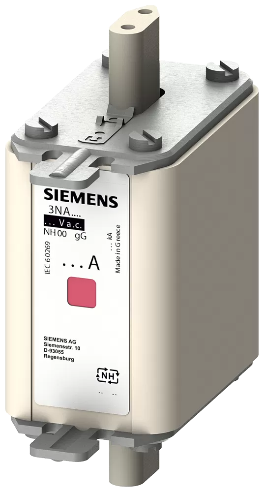 Siemens NH-Sicherungseinsatz, NH00, In: 125 A, gG, Un AC: 500 V, Un DC: 250 V 3NA7832