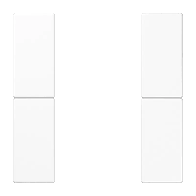 Jung Tastensatz 2fach, F50, Serie LS, alpinweiß LS502TSAWW