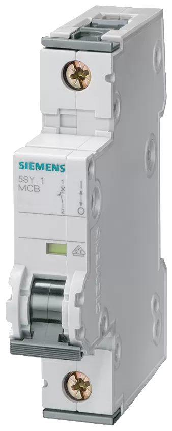 Siemens Leitungsschutzschalter 230/400V 6kA, 1-polig, B, 2A, T=70mm 5SY61026