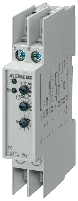 Siemens Multifunktions-Zeitschalter Kontakt AC 230V 4A 1 Wechsler 5TT3185
