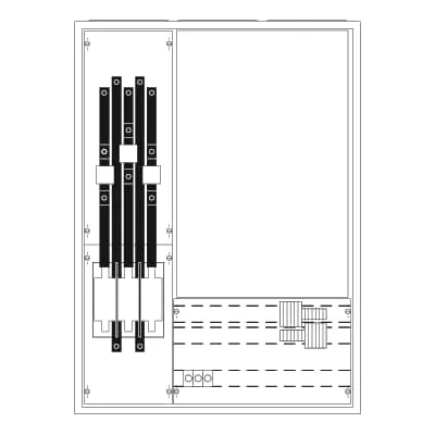 Striebel & John KS471 Mess- und Wandlerschrank Aufputz KS471