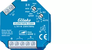 Eltako Universal-Dimmschalter 230V. Power MOSFET bis 400W, ESL bis 400W und LED bis 400W 61100802