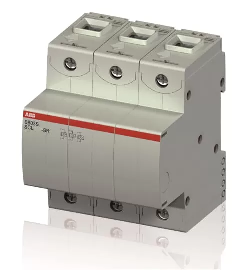 ABB Kurzschlussstrombegrenzer, 2polig, 63A 690V AC,50kA,IEC 90647-2,Uimp=8kV 2CCS802901R0599