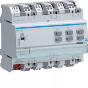 Hager Binäreingang 6fach KNX, universal TXA306