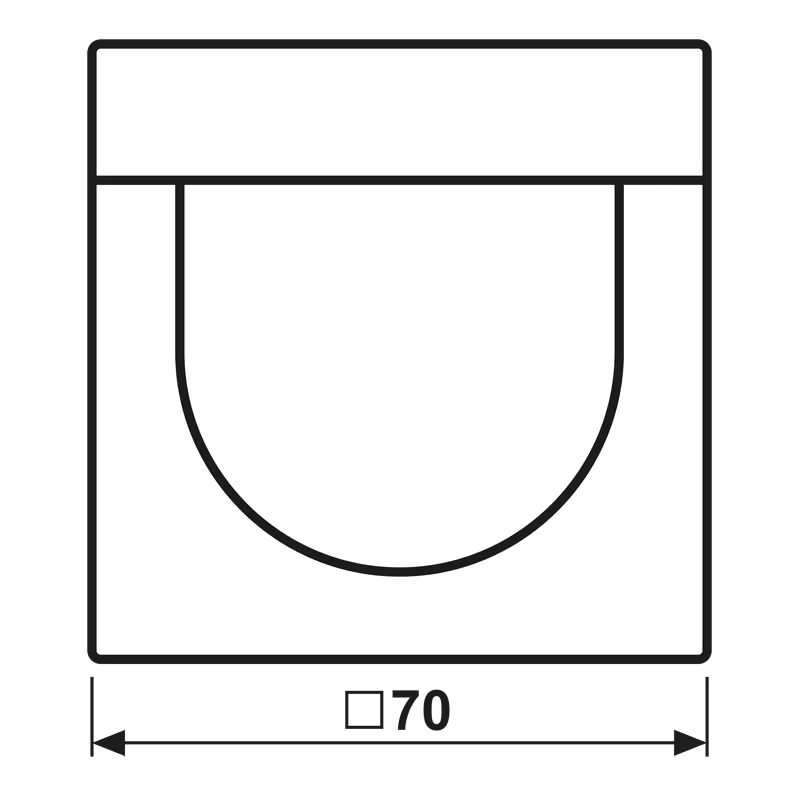 Jung KNX Automatikschalter Standard 2,20 m, IP44, Serie LS, lichtgrau LS3281LG