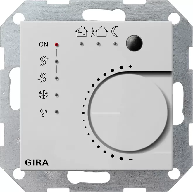 Gira KNX Stetigregler Tasterschnittst. 4f System 55 Grau m 2100015