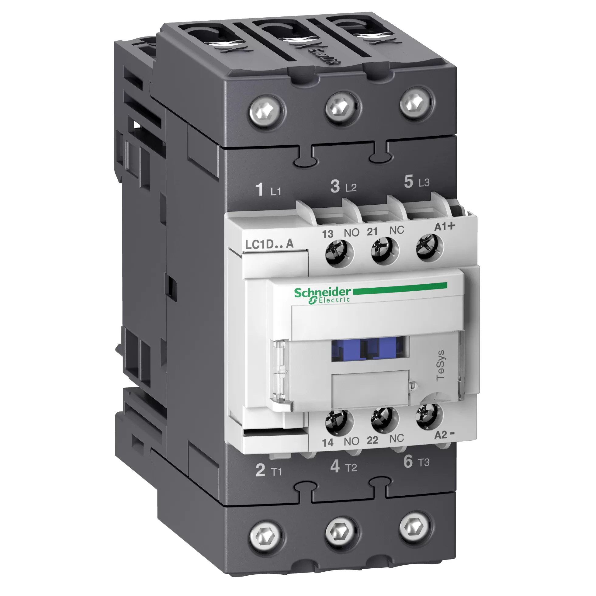 Schneider Electric Leistungsschütz LC1D 3p, +1S+1Ö, 30 kW, 65 A, 400 V AC3, Spule 24 V DC LC1D65ABD