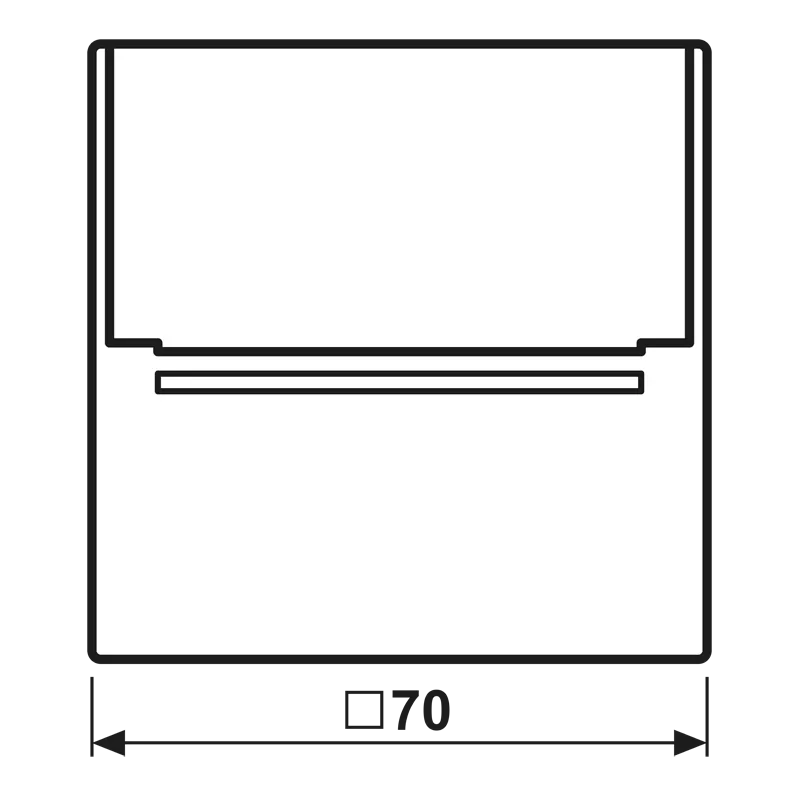 Jung Hotelcard-Schalter RFID, Serie LS, Messing antik (lackiert) MECARDRFIDAT