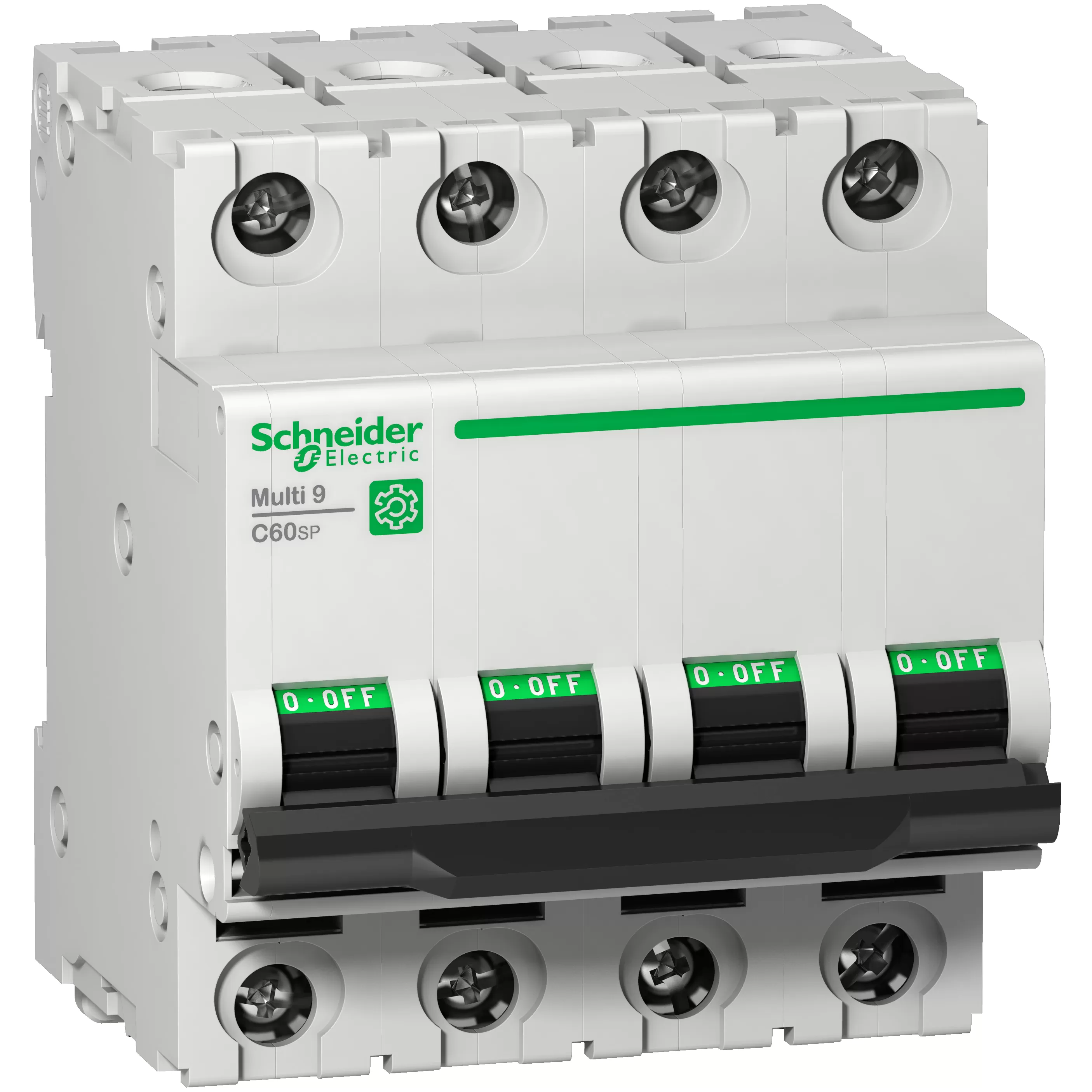 Schneider Electric Multi 9 OEM LS-Schalter C60SP 4-polig 45A B-Char. 5kA 480Y/277V UL1077 M9F21445