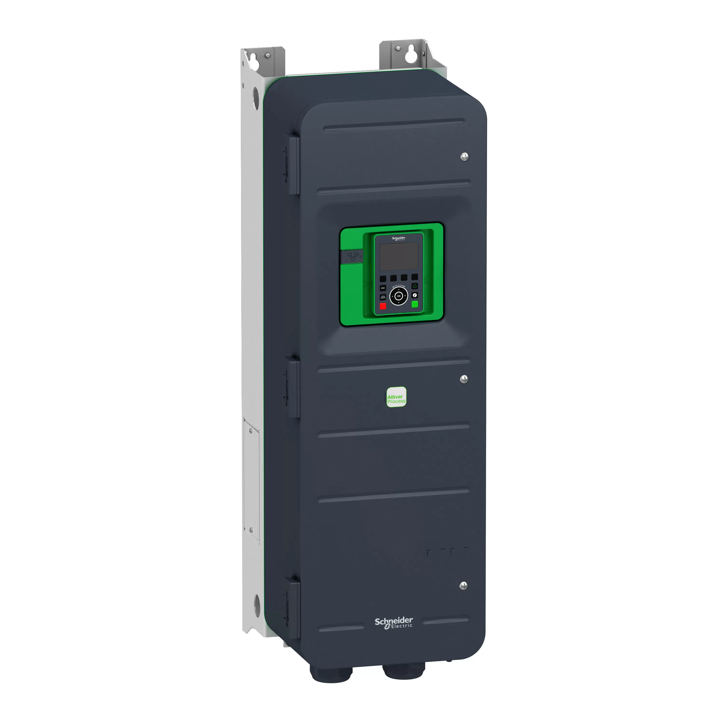 Schneider Electric Frequenzumrichter, ATV950, 30kW, 400/480V- mit Bremsmodul, IP55 ATV950D30N4