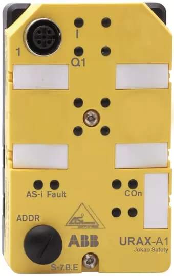 ABB URAX-A1 AS-i Sicherheitsknoten Eingangsmodul für dynamische Signale 2TLA020072R0000