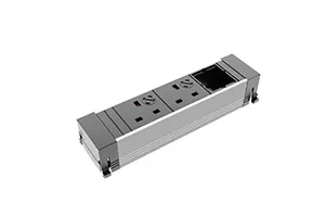 Bachmann Power Frame 2xUK 3,15A 90° 1xCM Strom 0,2m GST18 916.082