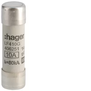 Hager Sicherung 14x51mm gG 10A LF410G