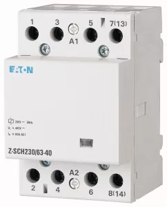 Eaton Installationsschütz, 230VAC, 4S, 63A 248856