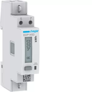 Hager Energiezähler 1phasig,direkt 40A, S0,MID ECP140D