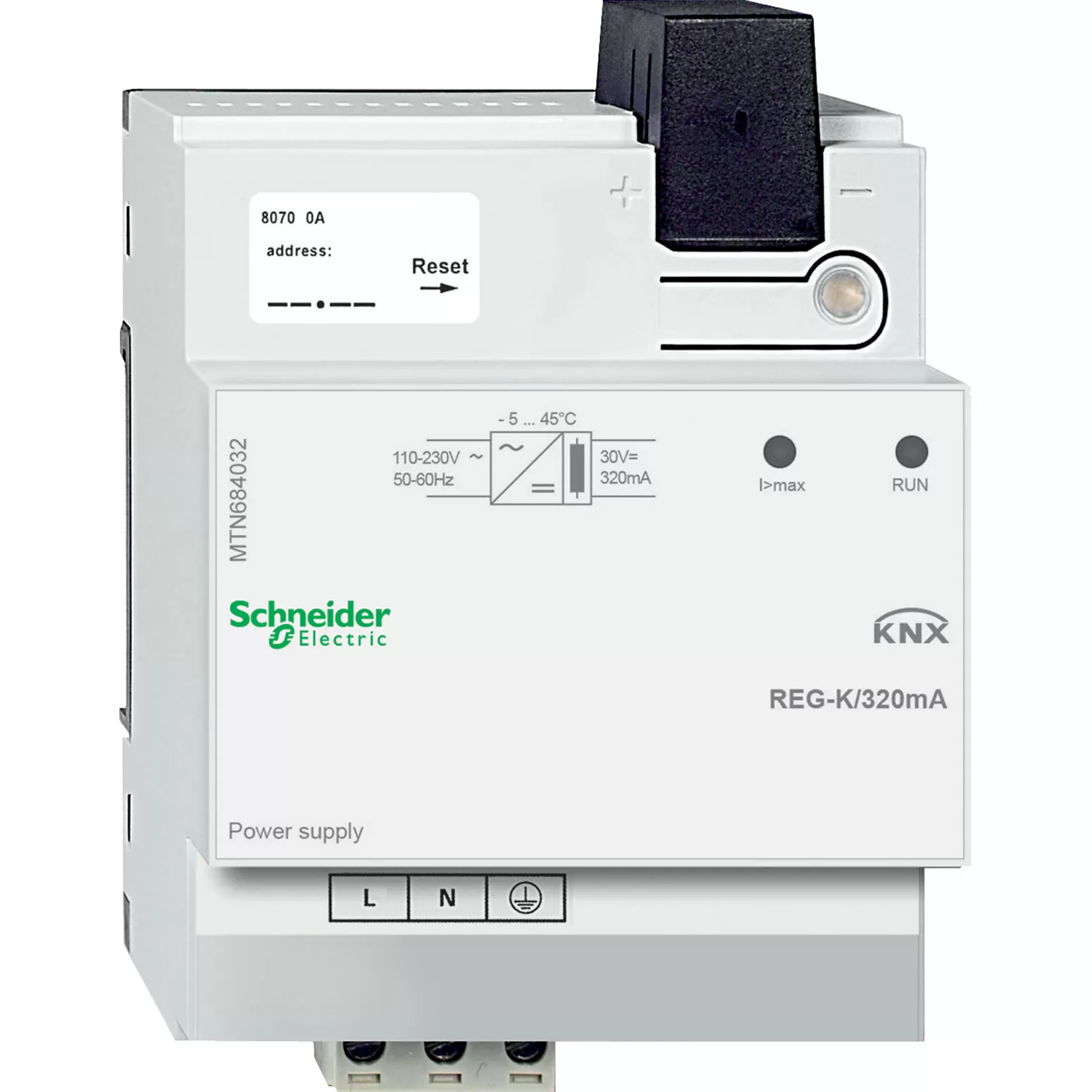 Schneider Electric KNX Spannungsversorgung REG-K/320 mA, lichtgrau MTN684032