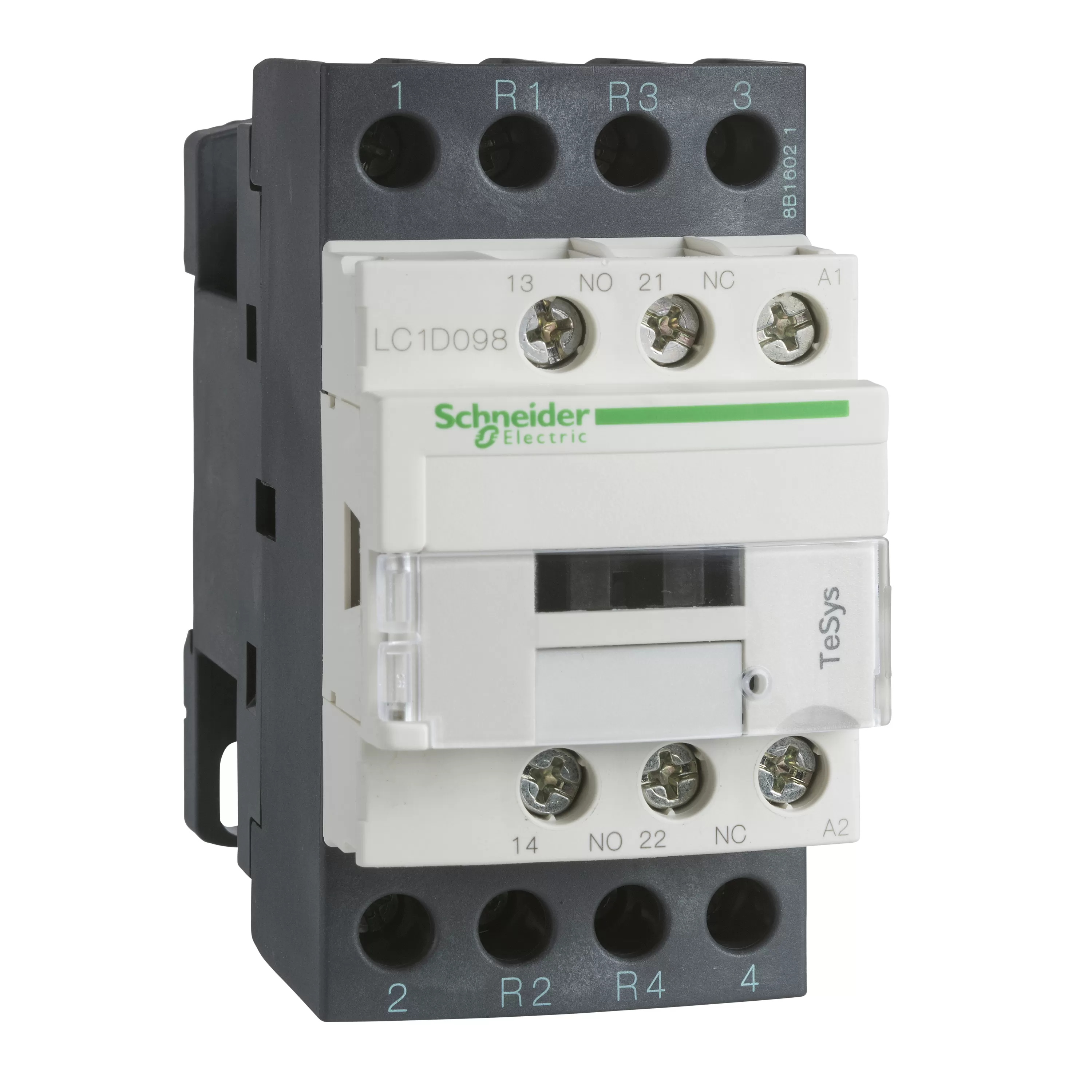 Schneider Electric Leistungsschütz LC1D 4p, +1S+1Ö, Spule 24 V DC LC1D128BD