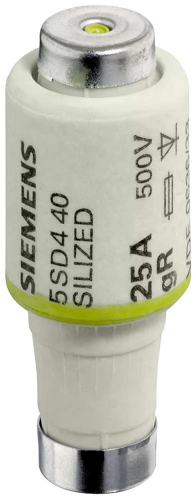 Siemens SILIZED-Sicherungseinsatz 500V für Halbleiterschutz überflink, Größe DIVH, R1 5SD520