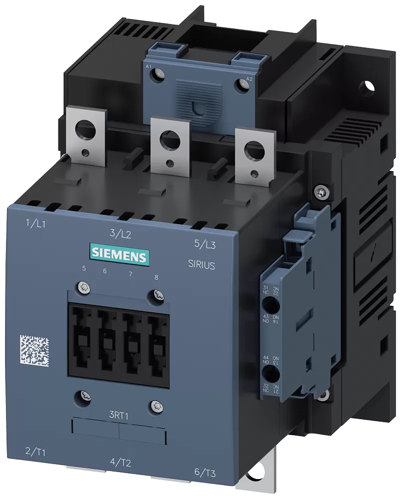 Siemens Schütz, AC-1, 275 A/690 V/40 °C, 3-polig, AC/DC 220-240V, 2S+2Ö 3RT14566AP36