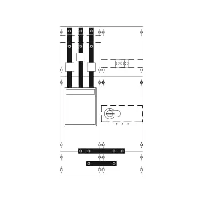 Striebel & John KA4046 Wandlerfeld H2/B2 vorverdrahtet KA4046