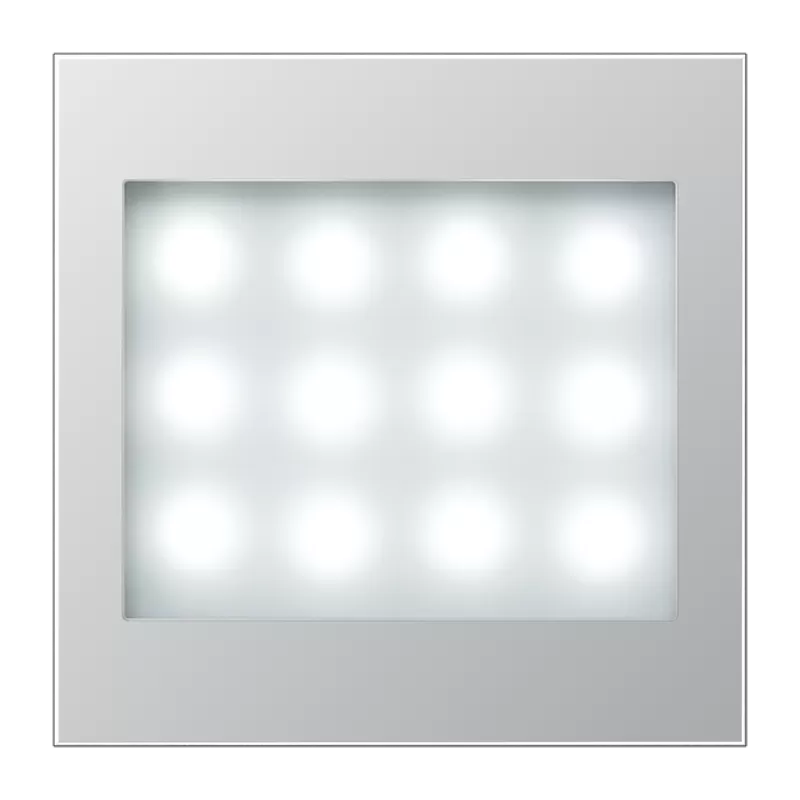 Jung LED-Leselicht, Serie LS, Aluminium AL2539LEDLW-12