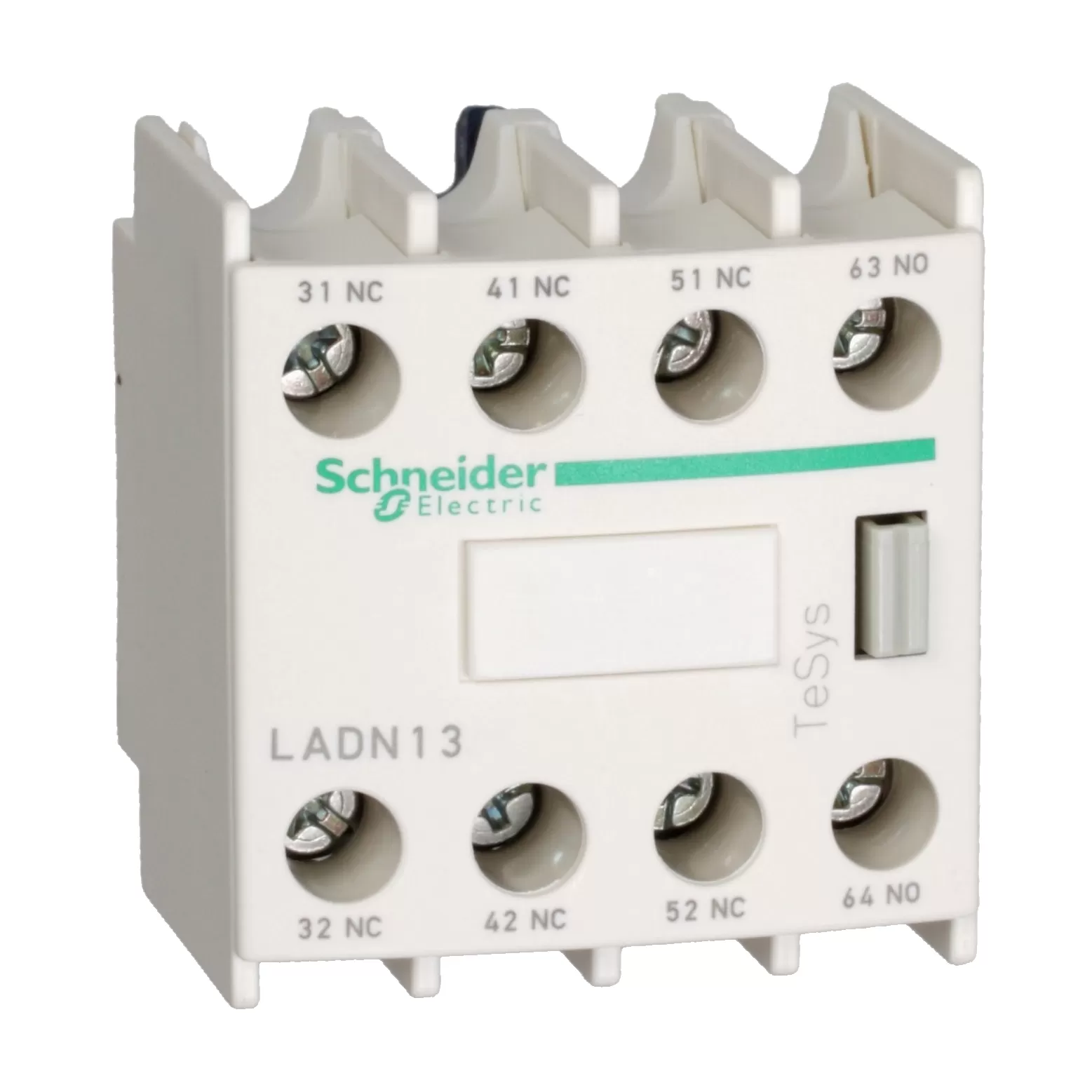 Schneider Electric Hilfsschalterblock, 2S 2Ö, Schraubanschluss LADN22G