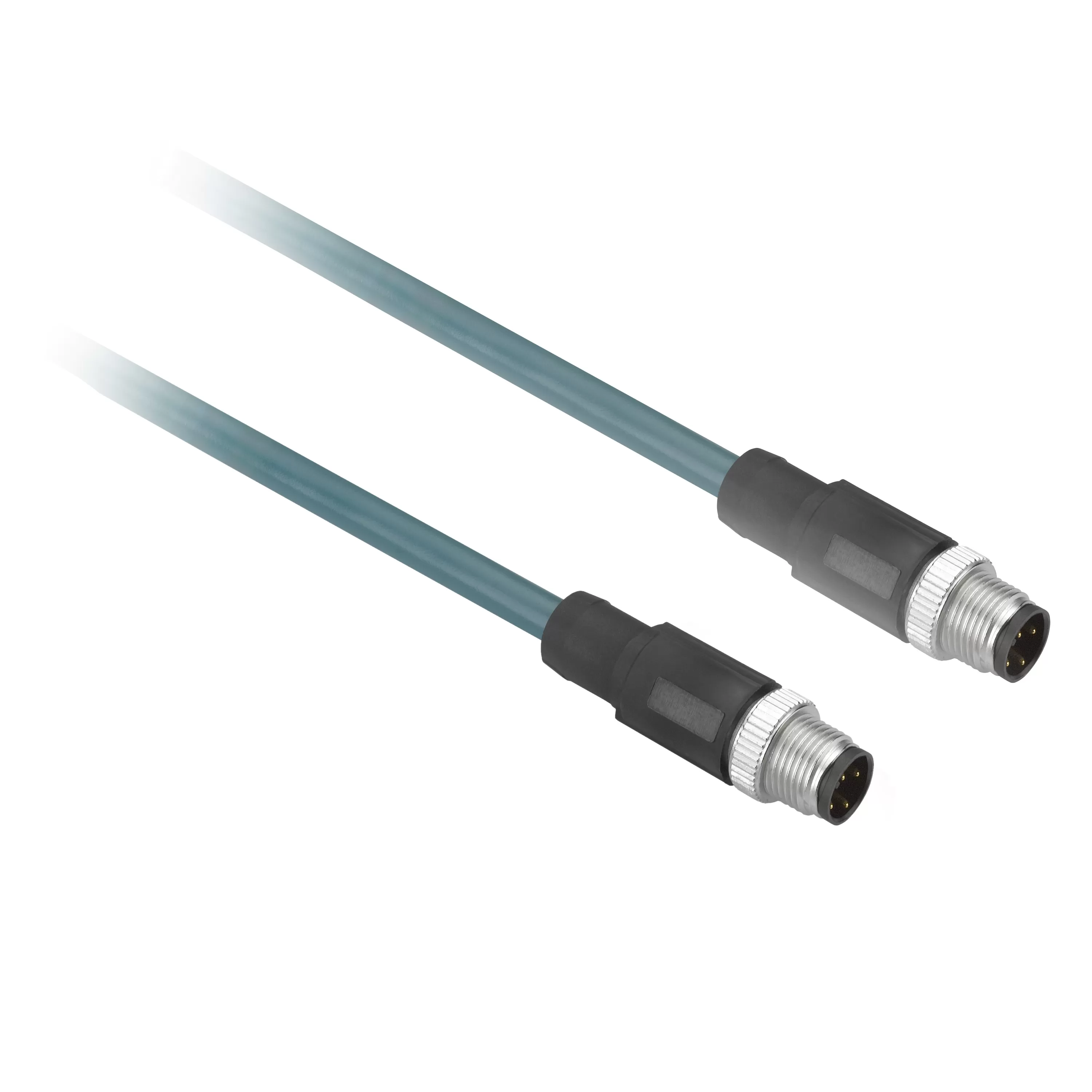 Schneider Electric XG RFID Kabel M12/M12 mit Kodierung D - Ethernet - 3 m XGSZ12E1203
