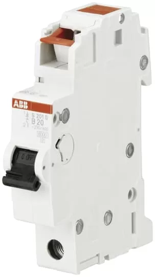 ABB S201S-B10 Sicherungsautomat B-Char., 6 kA, 10 A, 1P 2CDS251002R0105