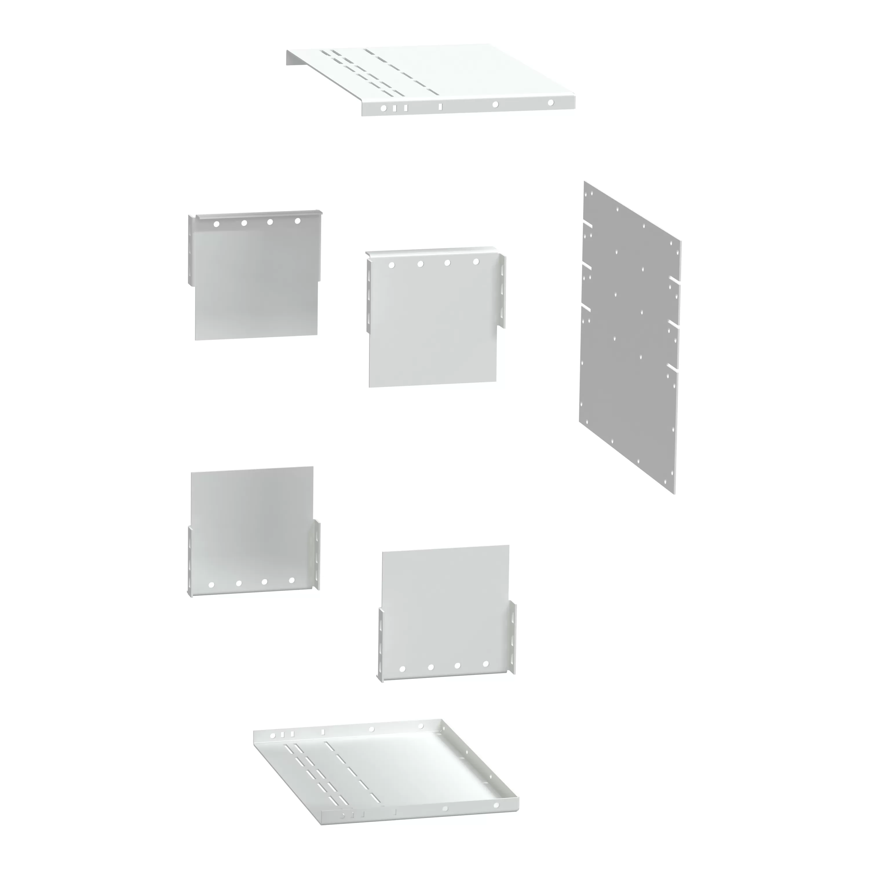 Schneider Electric PrismaSeT-P, Schottung, Form 4,für seitlliche oder rückseitige Anschlussverlängerung,Breite=150mm,Höhe=3-5Module LVS04953