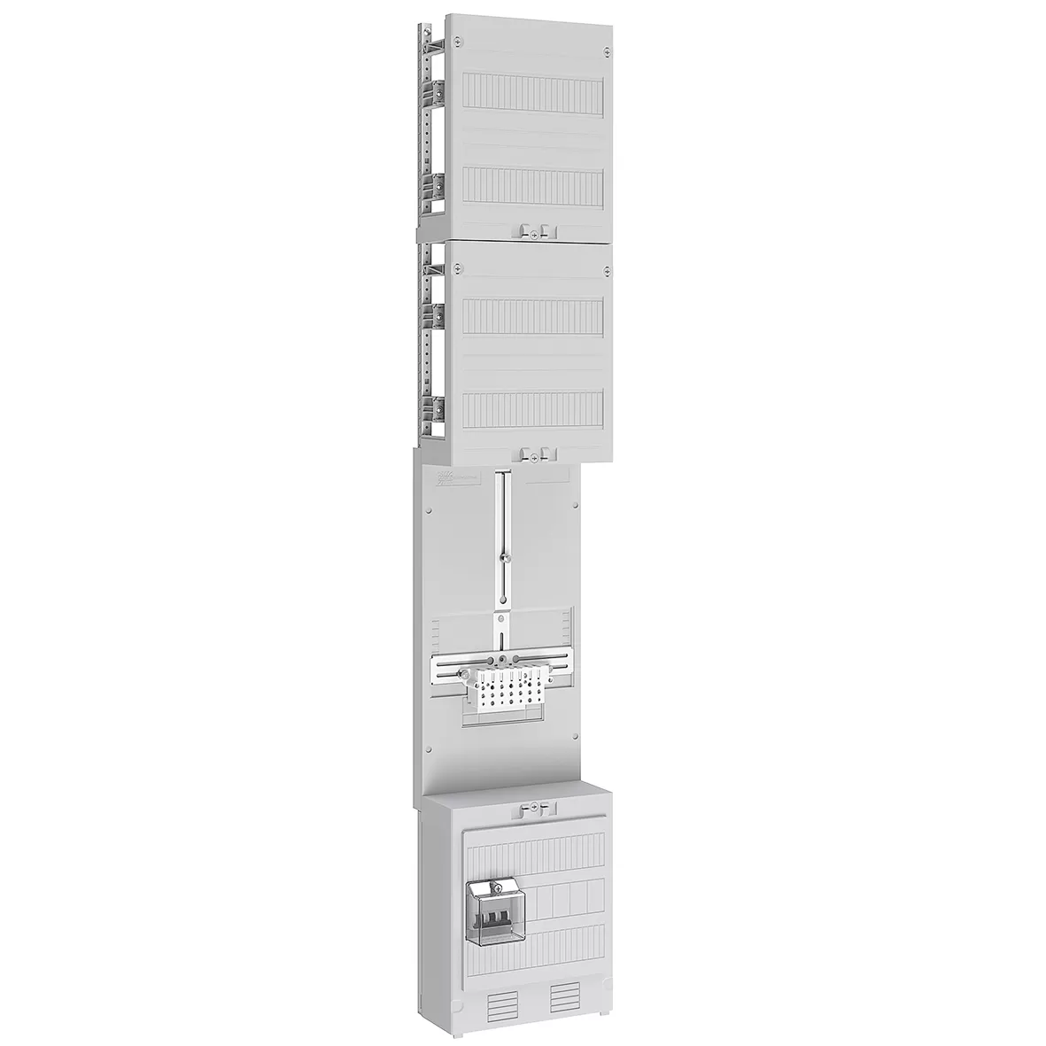 ABN Zählerplatz 1Z 1V 3Pkt. 3x40A SAS LUX, 5pol BxH: 250x1350mm m.B./m.V. ZV19110L