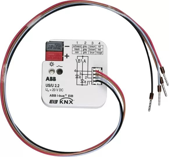 ABB US/U2.2 Universal-Schnittstelle, 2fach, UP GHQ6310074R0111