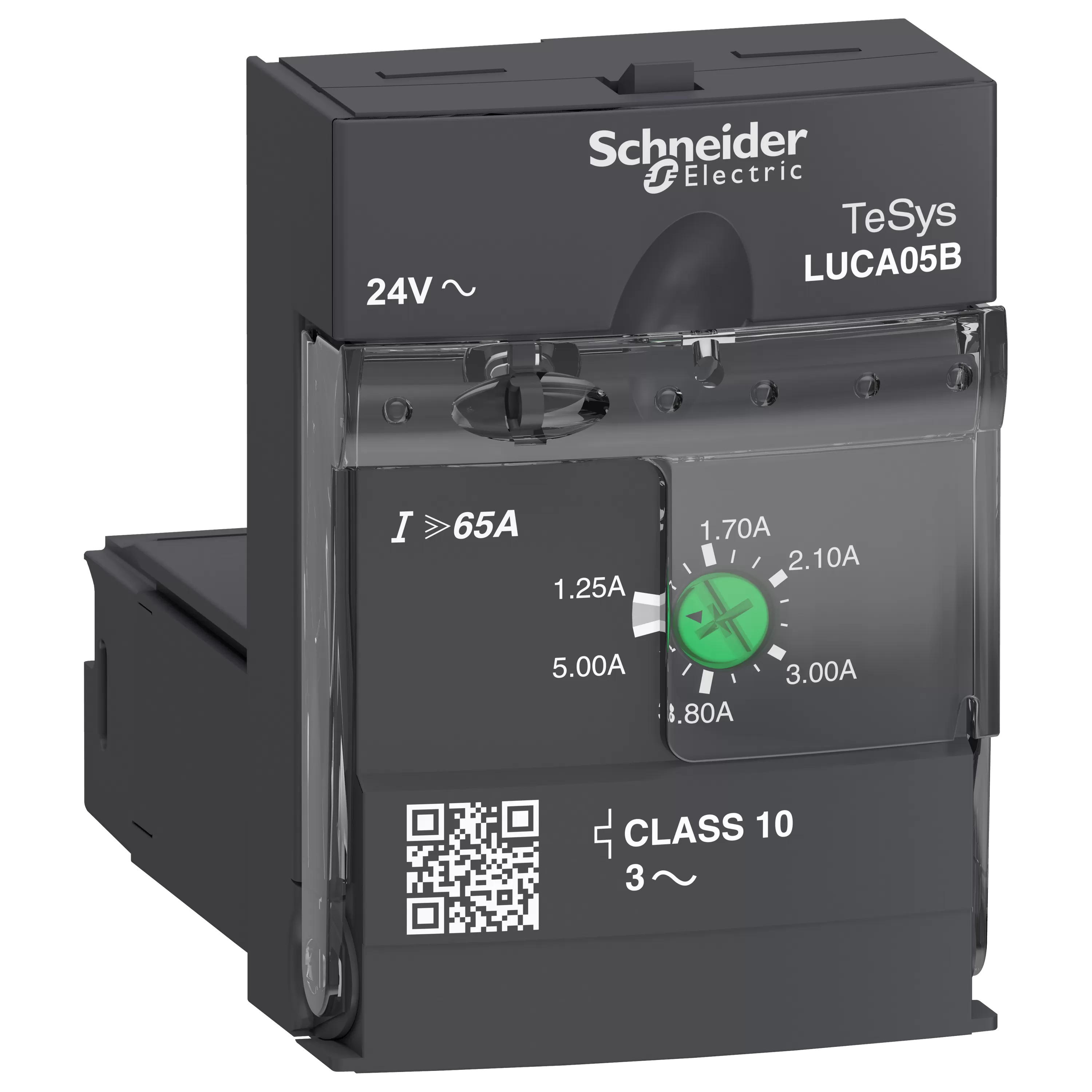 Schneider Electric Standard-Steuereinheit LUCA, Klasse 10, 1,25-5A, 24 V AC LUCA05B