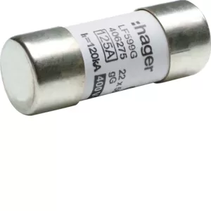 Hager Zylindersicherung 22x58mm gG 125A LF599G