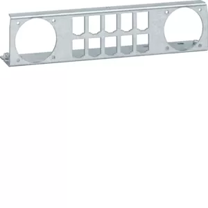 Hager Patchpanel für 10xRJ45+2x Integro flow UM00K3