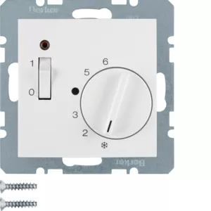 Berker RTR 24V Ö m Z-St Wip-Sch u LED B.1 pw 20311909