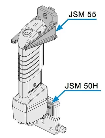 ABB JSM 50H Bodenplatte für berührungslosen Sensor EDEN (EVA) 2TLA020205R6400