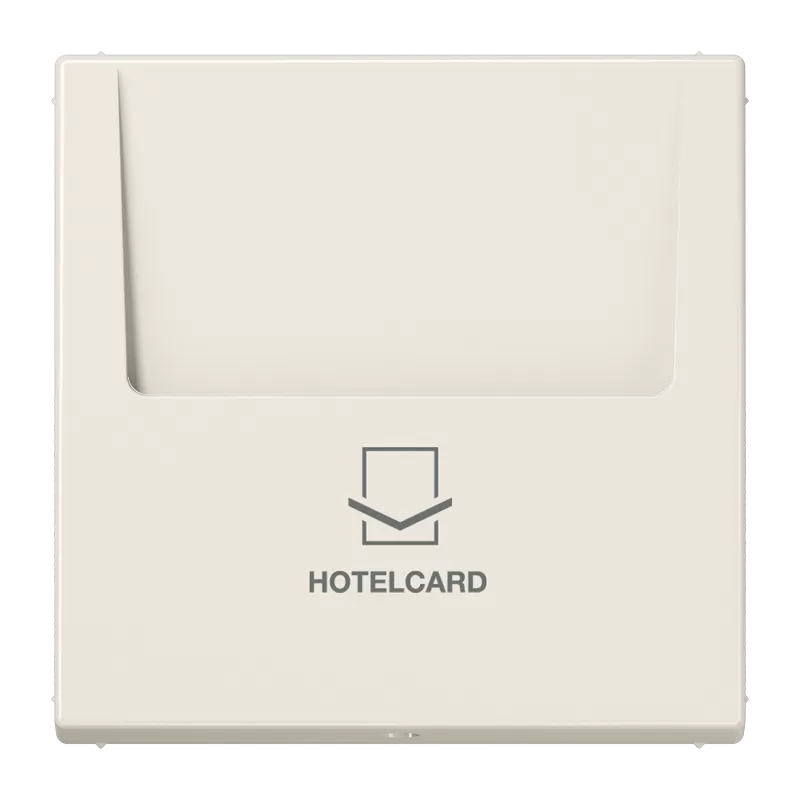 Jung Hotelcard-Schalter (ohne Taster-Einsatz), Hotelcard, Serie LS, weiß LS590CARD