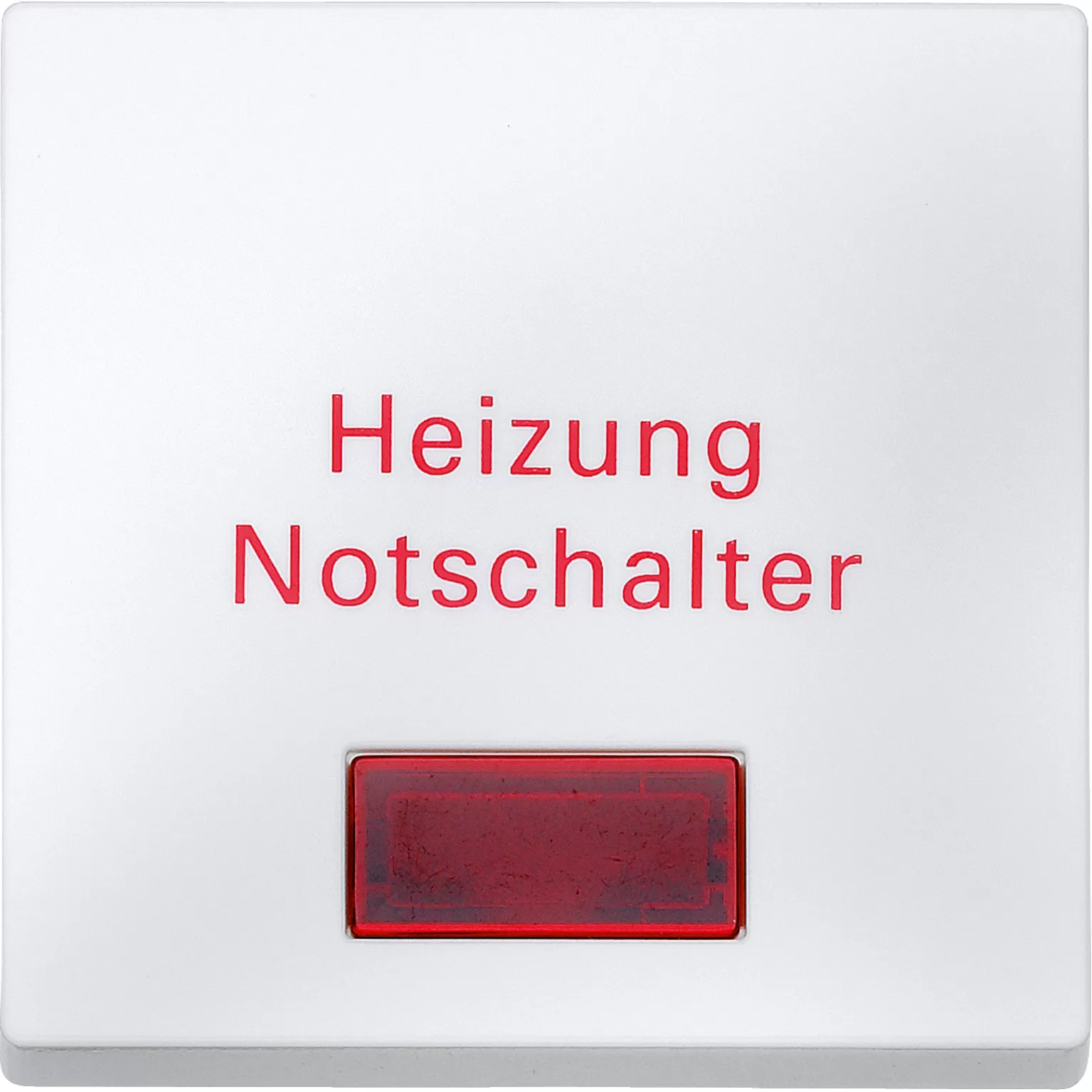 Merten Wippe für Heizungs-Notschalter, polarweiß, System M 433919