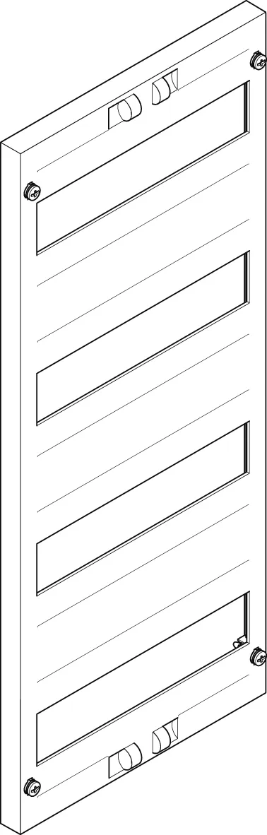 ABN Abdeckplatte 250x600mm 1FB/4RE_1 FAO14N