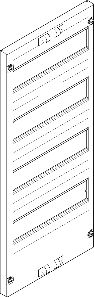 ABN Abdeckplatte 250x600mm 1FB/4RE FAO1422N