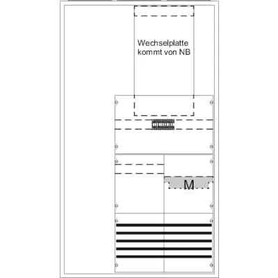 Striebel & John KS458 Mess- und Wandlerschrank Aufputz KS458