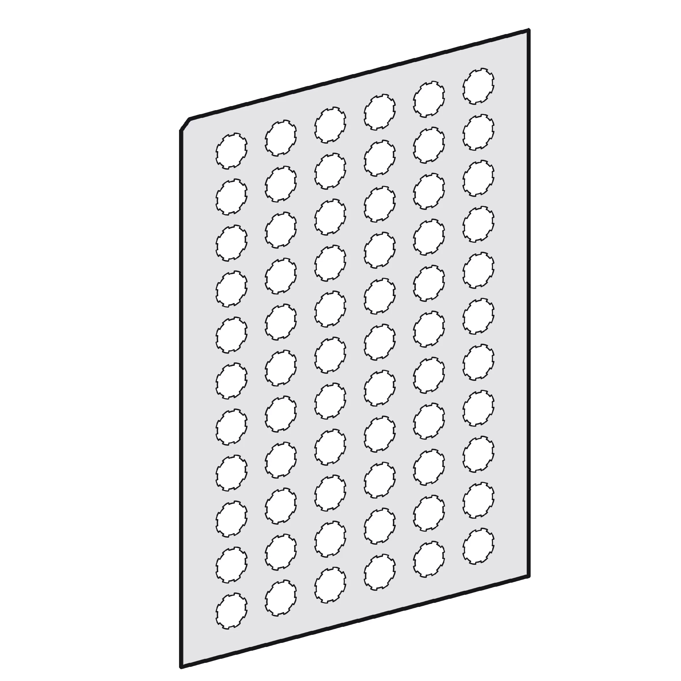 Schneider Electric Bogen m. 66 runden Einlegeschildern, transparent, selbstklebend, neutral ZBY1101