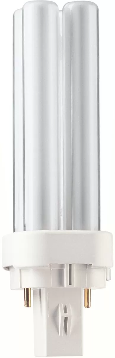Signify MASTER PL-C 2P - Compact fluorescent lamp without integrated ballast - Lampenleistung EM 25°C,nominal: 10 W - Energieeffizienz-Label (EEL): B 70681270