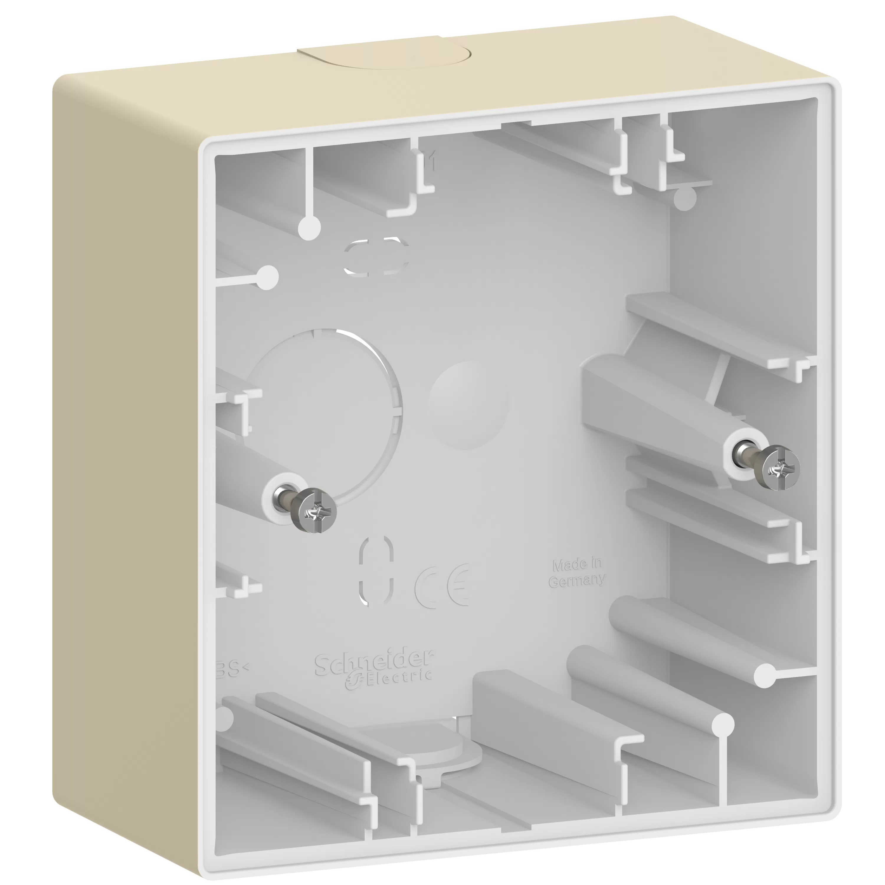 Merten System Design, Aufputzgehäuse, 1-fach, Sahara MEG4014-6533