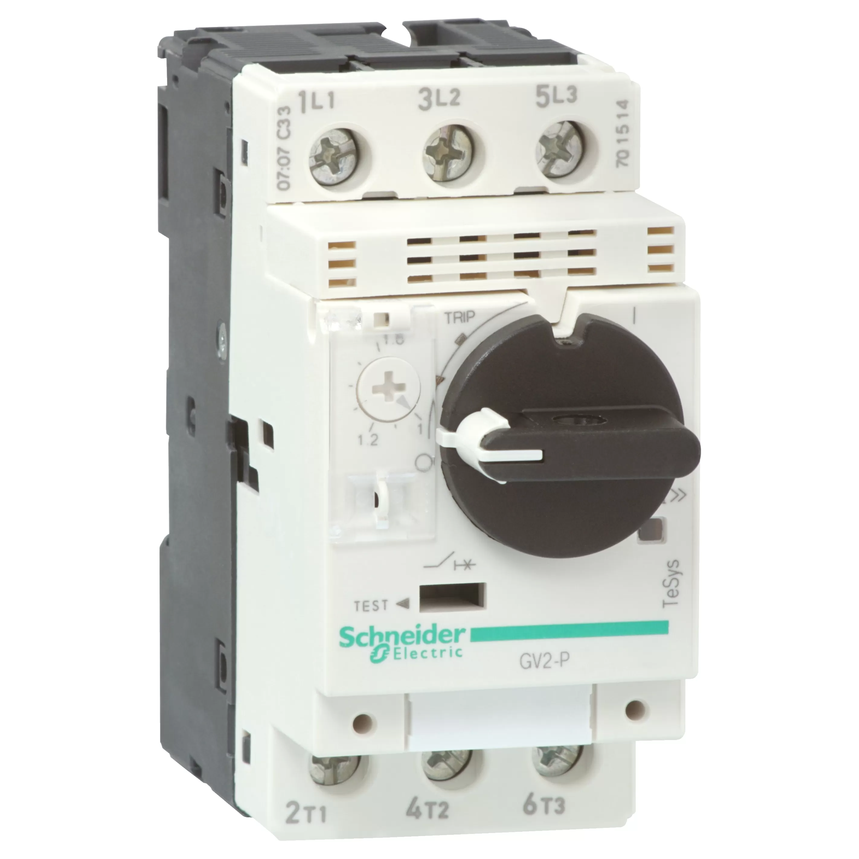 Schneider Electric Motorschutzschalter, 3p, 4-6,3A, Drehantrieb, Schraubanschluss GV2P10