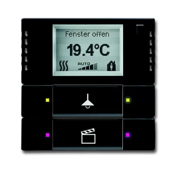 Busch-Jaeger 6128/28-885 | Bedienelement 2/4-fach, mit RTR Multifunktion/Farbkonzept