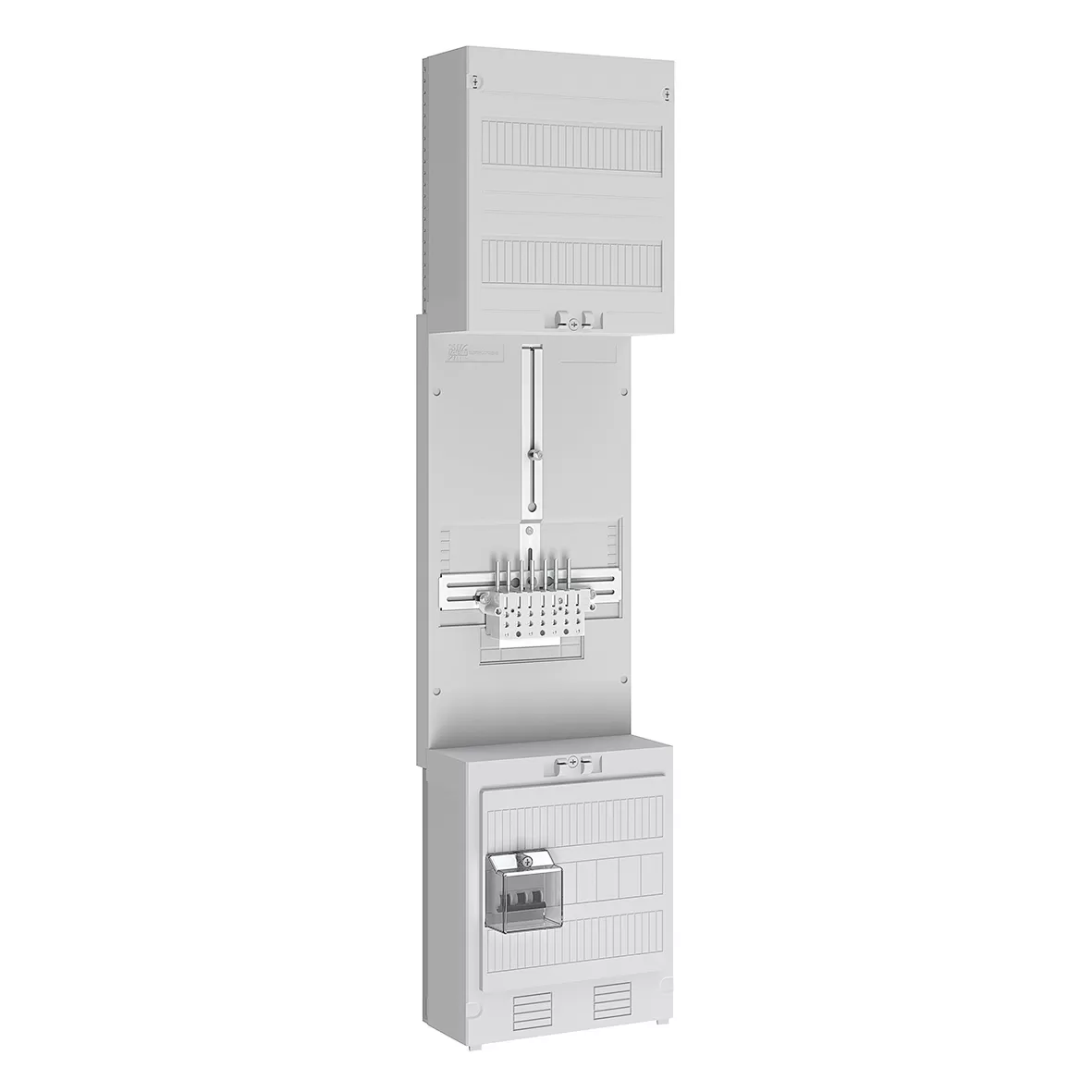 ABN Zählerplatz 1Z LS 40A 16mm² SaS LUX ZSK 5pol BxH: 250x1050mm m,B,/m,V, Z17510L