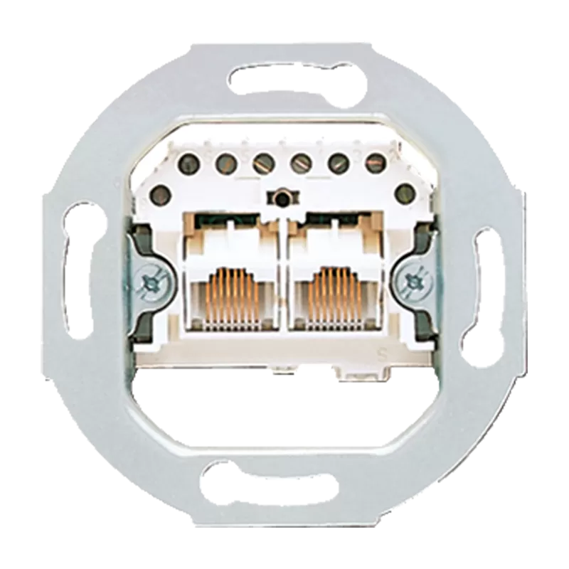 Jung IAE/UAE-Anschlussdose für 2 Terminals (parallel) UAE2X8UPO