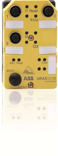ABB URAX-C1R AS-i Sicherheitsknoten für Kontakte, 2 NO oder 1 NO + 1 NC 2TLA020072R0400