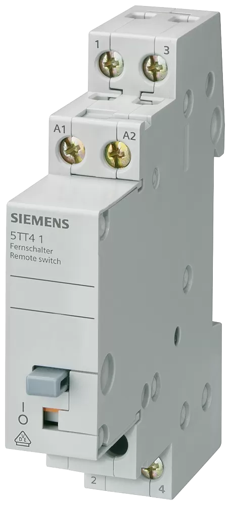 Siemens Fernschalter mit 2 Schließern, Kontakt für AC 230V, 400V 16A Ansteuerung AC 12V 5TT41023